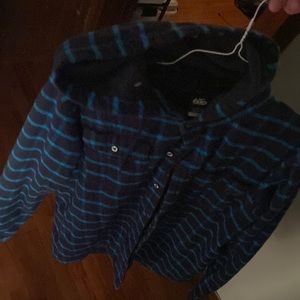 Nike SB throwback flannel hoodie (2007-12)